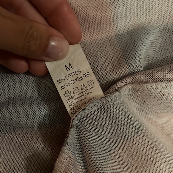 Buffalo Plaid Cardigan | Long Sleeve | Faux Leather Elbow Patch | Open Front - Picture 6 of 6